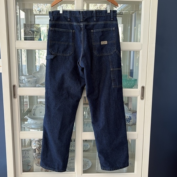 Wrangler Fleece Lined Carpenter Jeans Size 34 x 34 - Picture 9 of 16